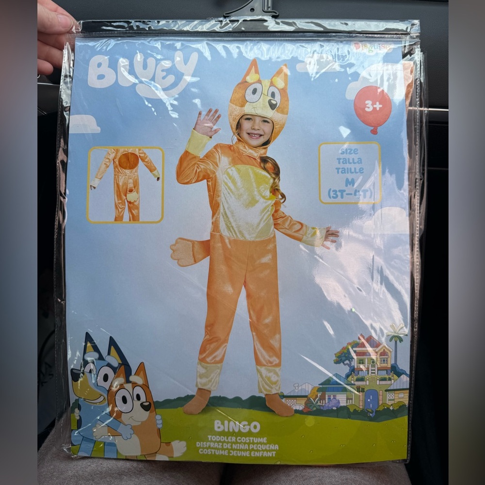 NWT Bingo from Bluey Kids Costume 3T-4T